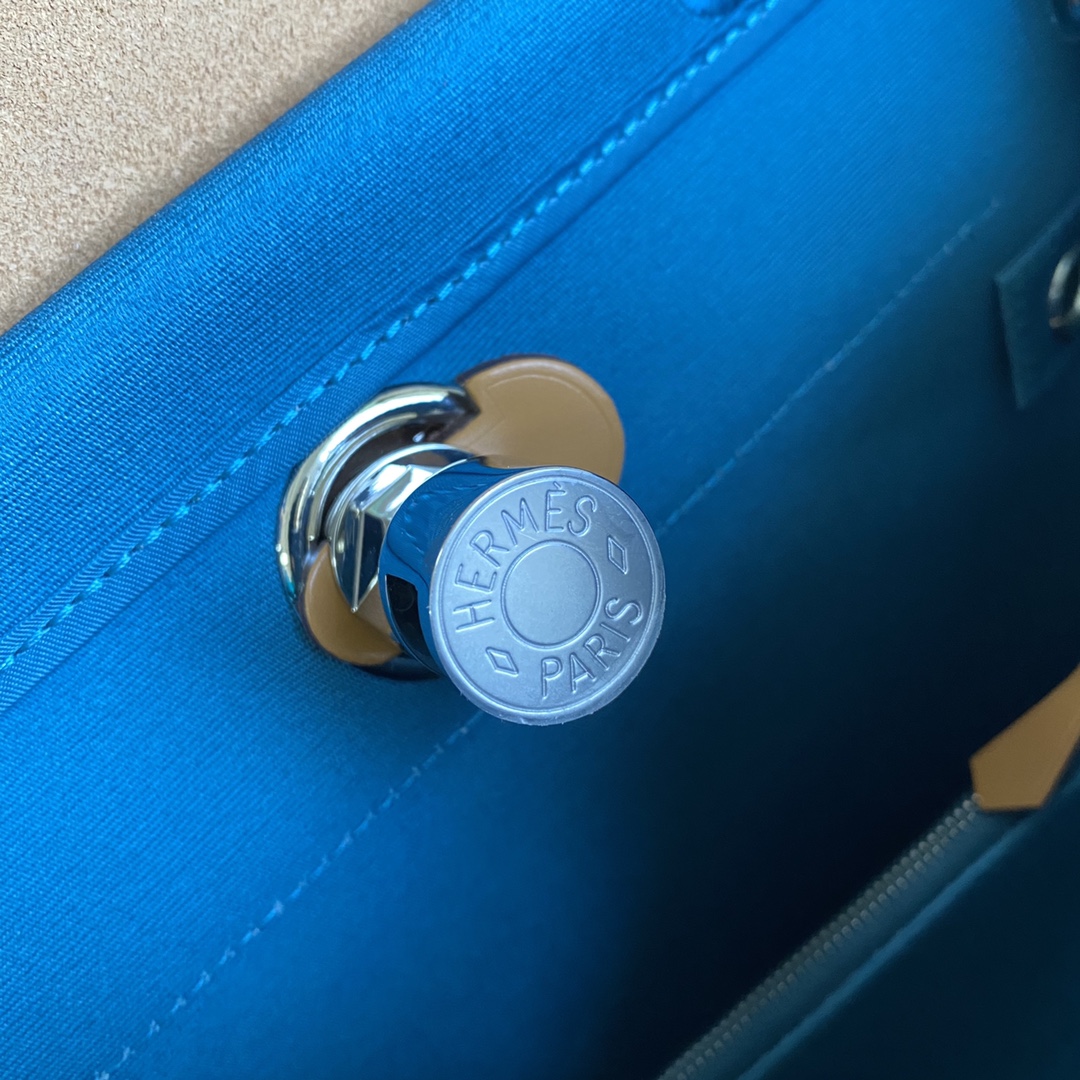 에르메스 에르백31 블루 잔지바르 은장